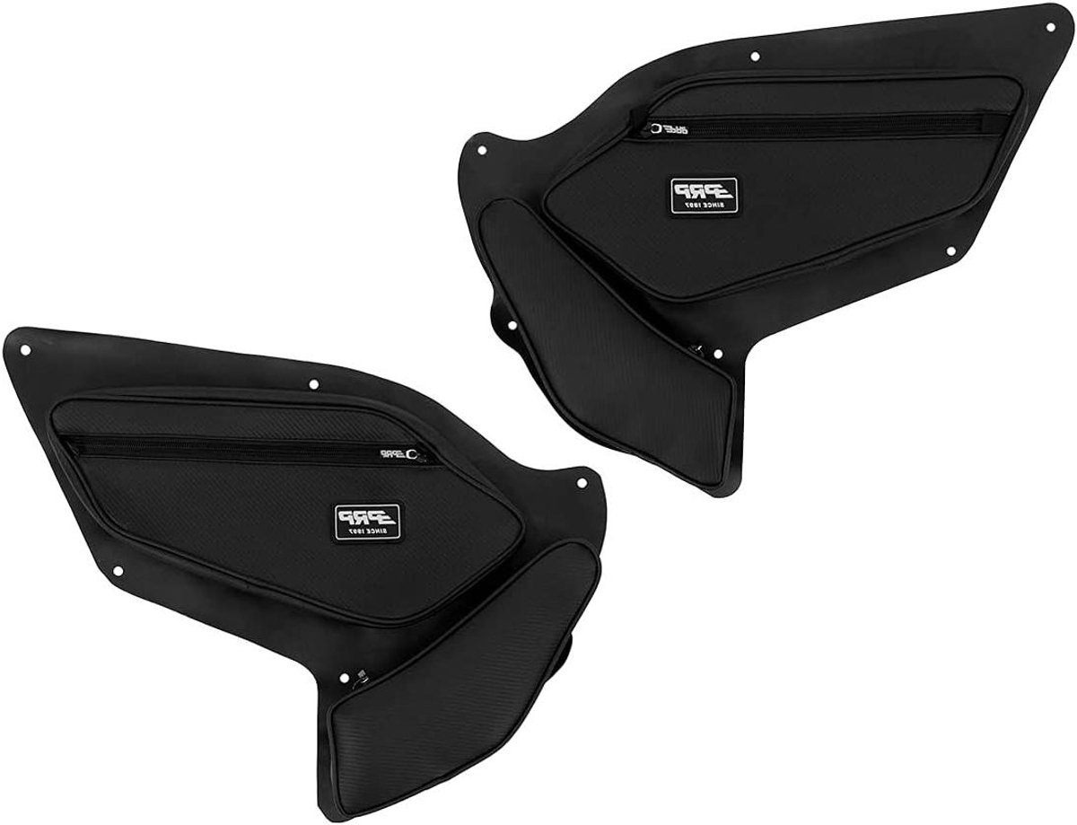 Opbergzakken Deur - UTV Opbergers - Offroad Rijden - Met Kniebescherming - 61 x 38 cm - Zwart