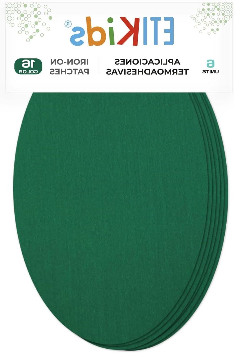 Kniebeschermers Strijkbaar - Reparatiedoekjes Versteviging - Kleding Repareren - Thermo-klevend - 16 x 10 cm - Biljart