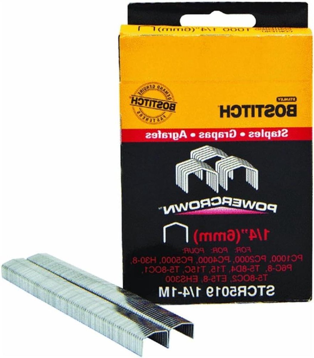 Nietjes Set - Krammen Kantoor - Documenten Bevestigen - Gecoat Staal - 1000 Stuks - Zilver