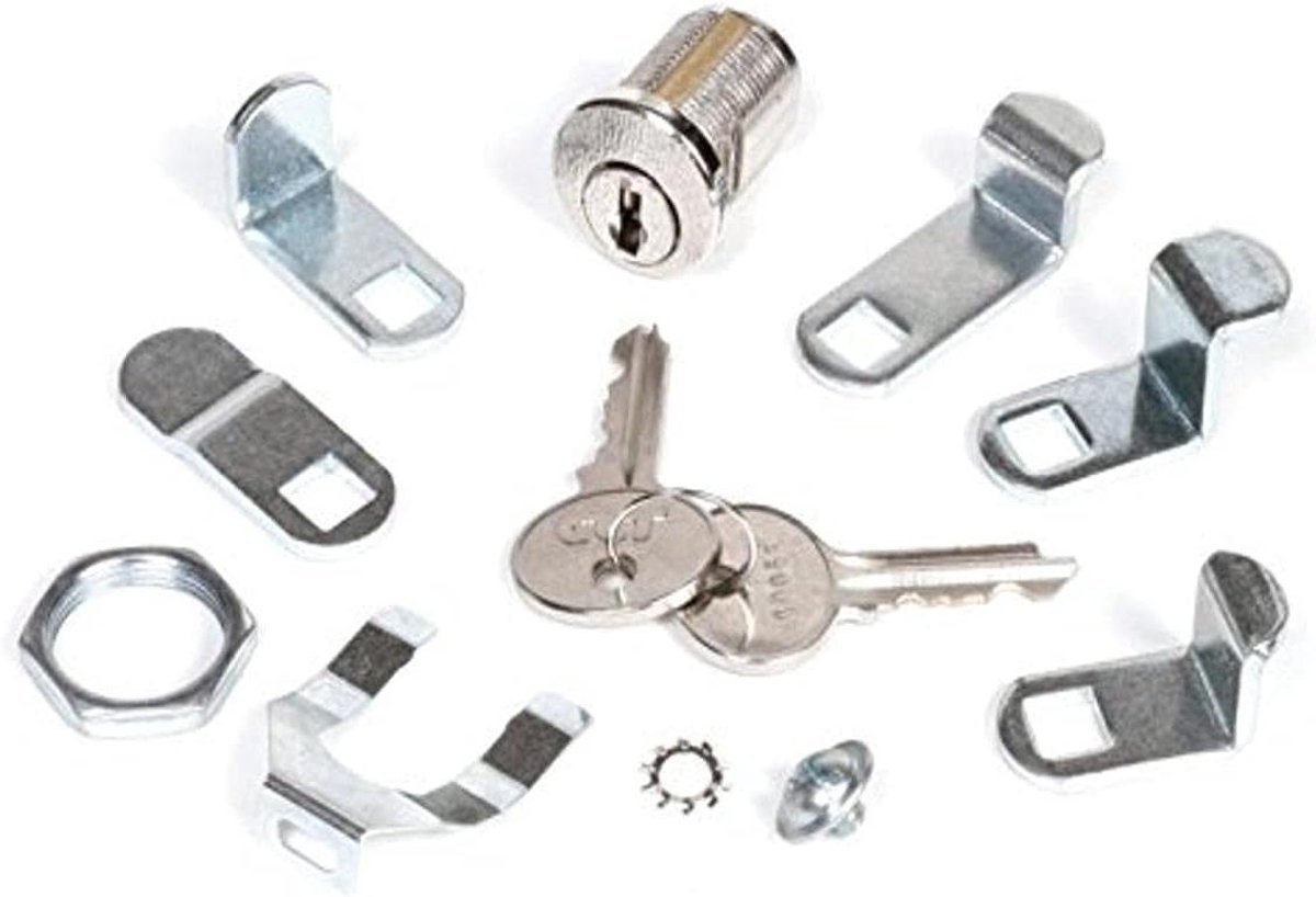 Brievenbus Slot - Brievenbus Sluiting - Brievenbus Beveiligen - Roestvrijstalen Waterstop - 1 Pack - Clip Mount