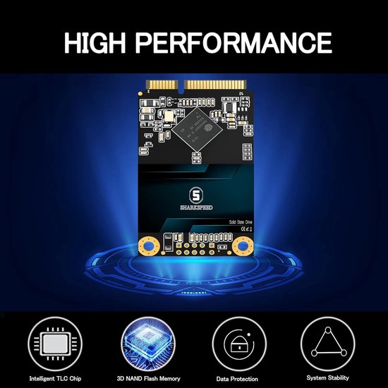 Interne SSD - Mini SSD Harde Schijf - Sneller opstarten - 3D NAND Flash Technologie - 256 GB - Niet gespecificeerd — afbeelding 2