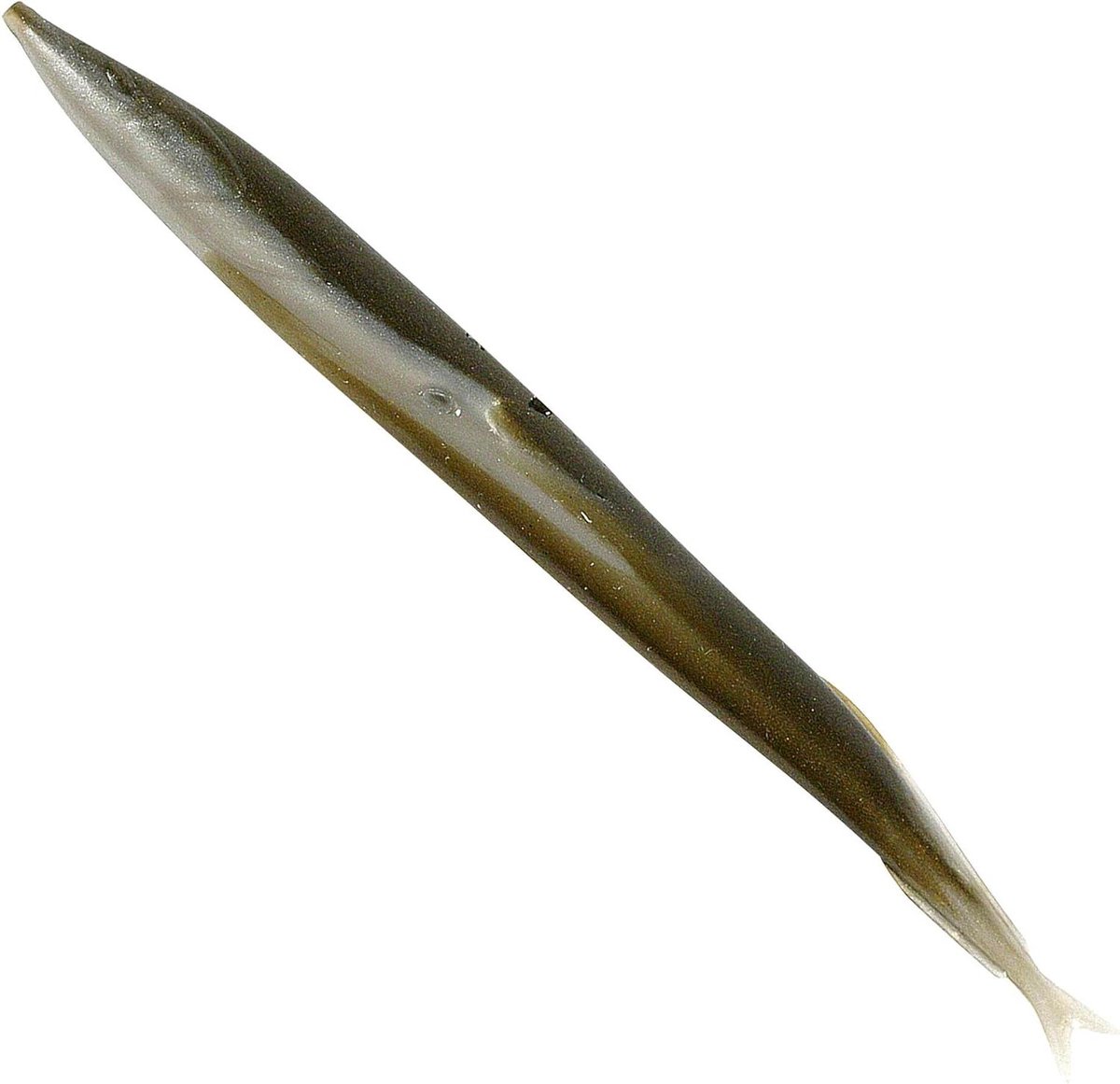 Gegoten Zandpaling - Zacht Kunstaas Plastic Aas - Vissen - Hoge Geurdispersie - 6 Pack 5 Inch - Zilveren Modder