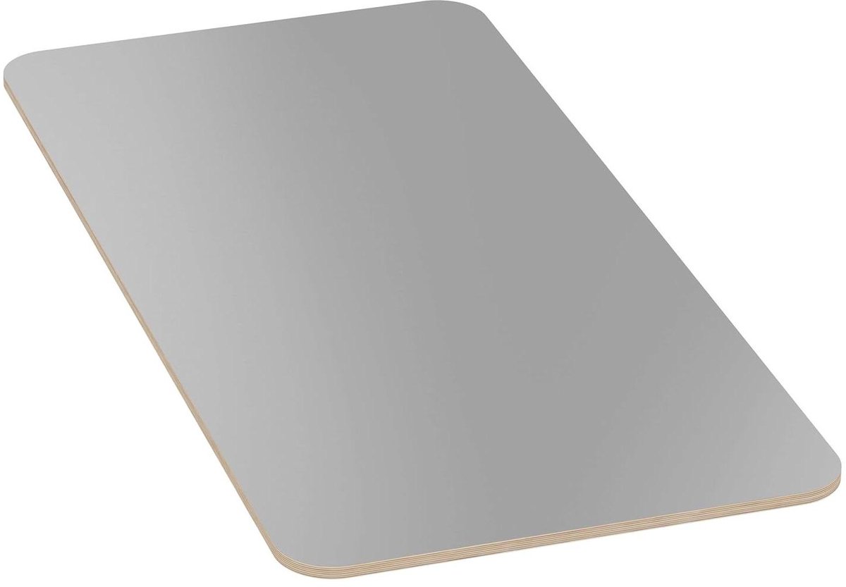 Werkblad Plaat - Multiplex Blad - Meubel Maken - Krasbestendig Oppervlak - 110x60 cm - Grijs