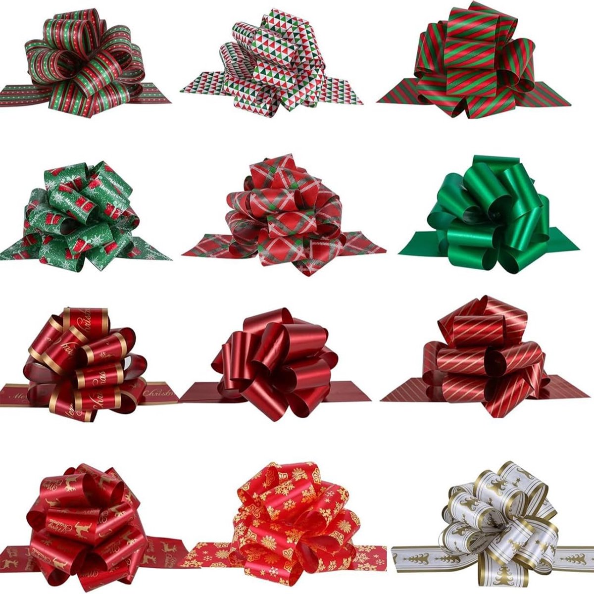 Geweldig voor het trekken van geschenken, kerststrikken, bruiloftsdecoraties voor manden, boeketten, Kerstmis, verjaardag, Valentijnsdag
