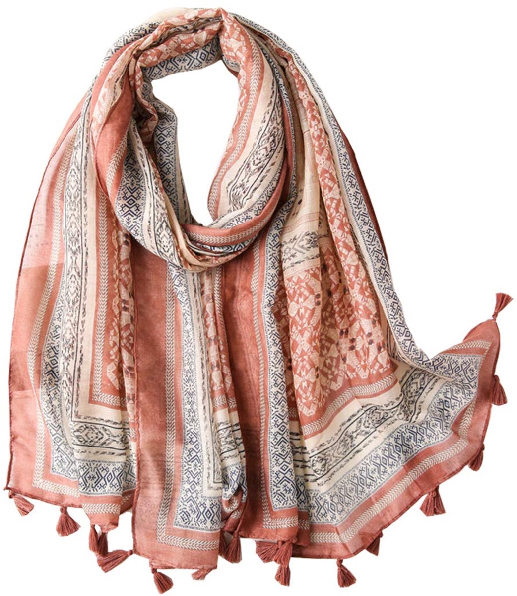 Sjaals Mode Dames Print Lange Sjaals Bloemen Hals Sjaal Wrap Een Gift Ideeën Voor Vrouwen Lady