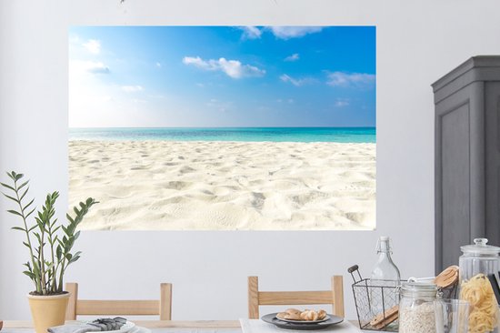 Stickers Stickers muraux - Tropical - Plage - Mer - 120x80 cm - Film adhésif