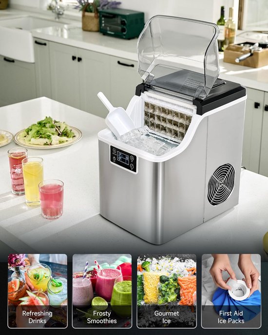 Professionele IJsmachine voor Horeca en Kantoor - 22 kg per 24 uur — afbeelding 3