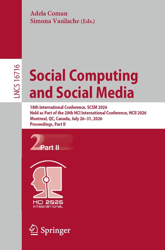 Springer Nature Proceedings Computer Science 2 - Social Comp ... - cover