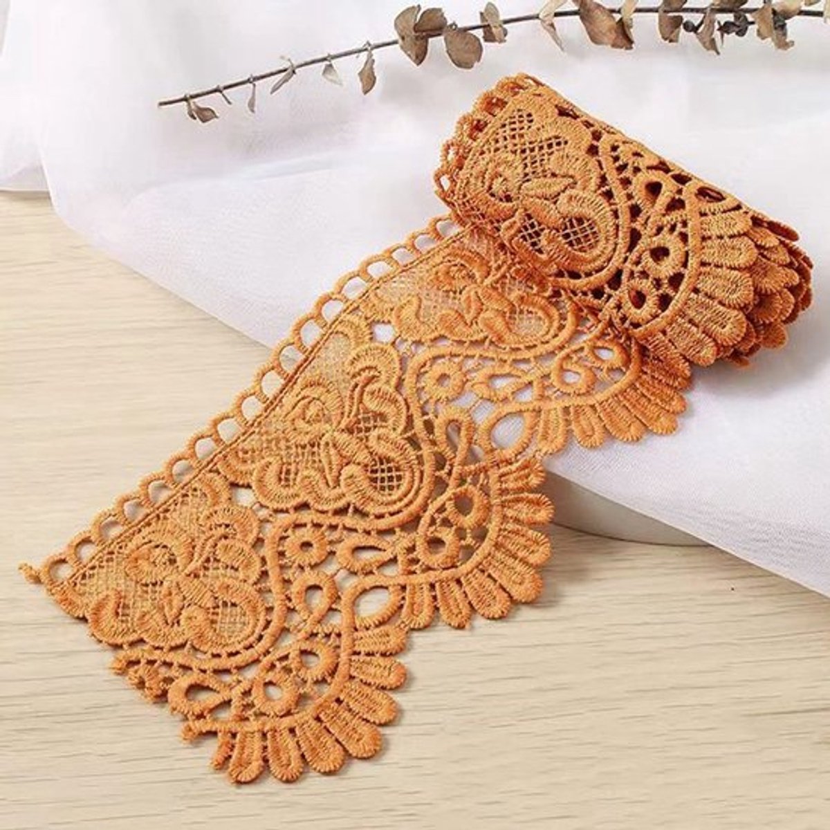 OmGoods - Dailygoody - Kanten Lint - Meerdere Toepassingen - Goud