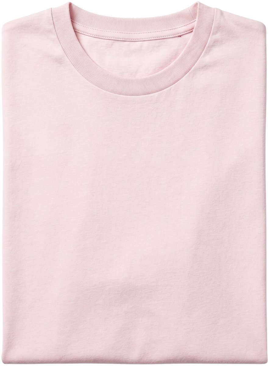 Heren T shirt - Oversized T shirt Heren - GB6530-6 - Roze - Maat L