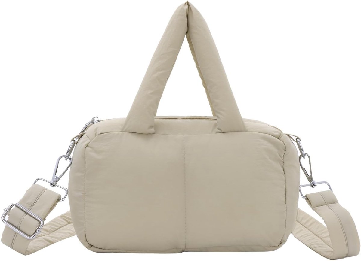 Kleine Schoudertas met Kussen, Fluffy Handtas voor Dames, Perfect voor Dagelijks Gebruik en Uitgaan