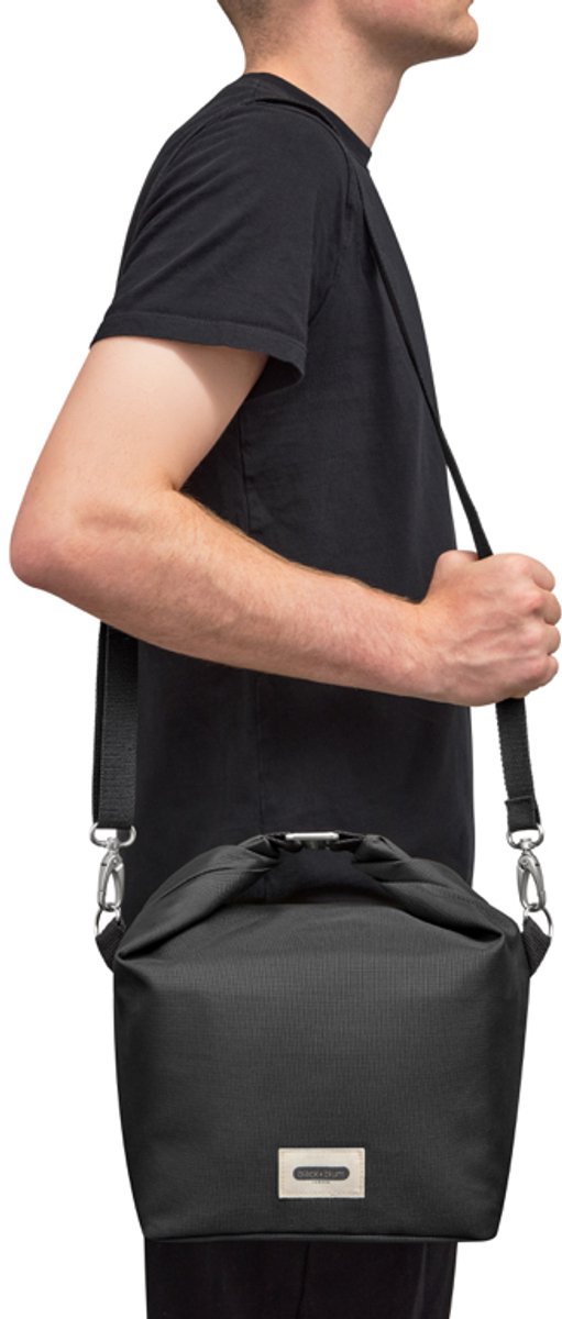 Black+Blum Lunch Bag Large - Lunchtas - 380x170x350mm - Black — afbeelding 2
