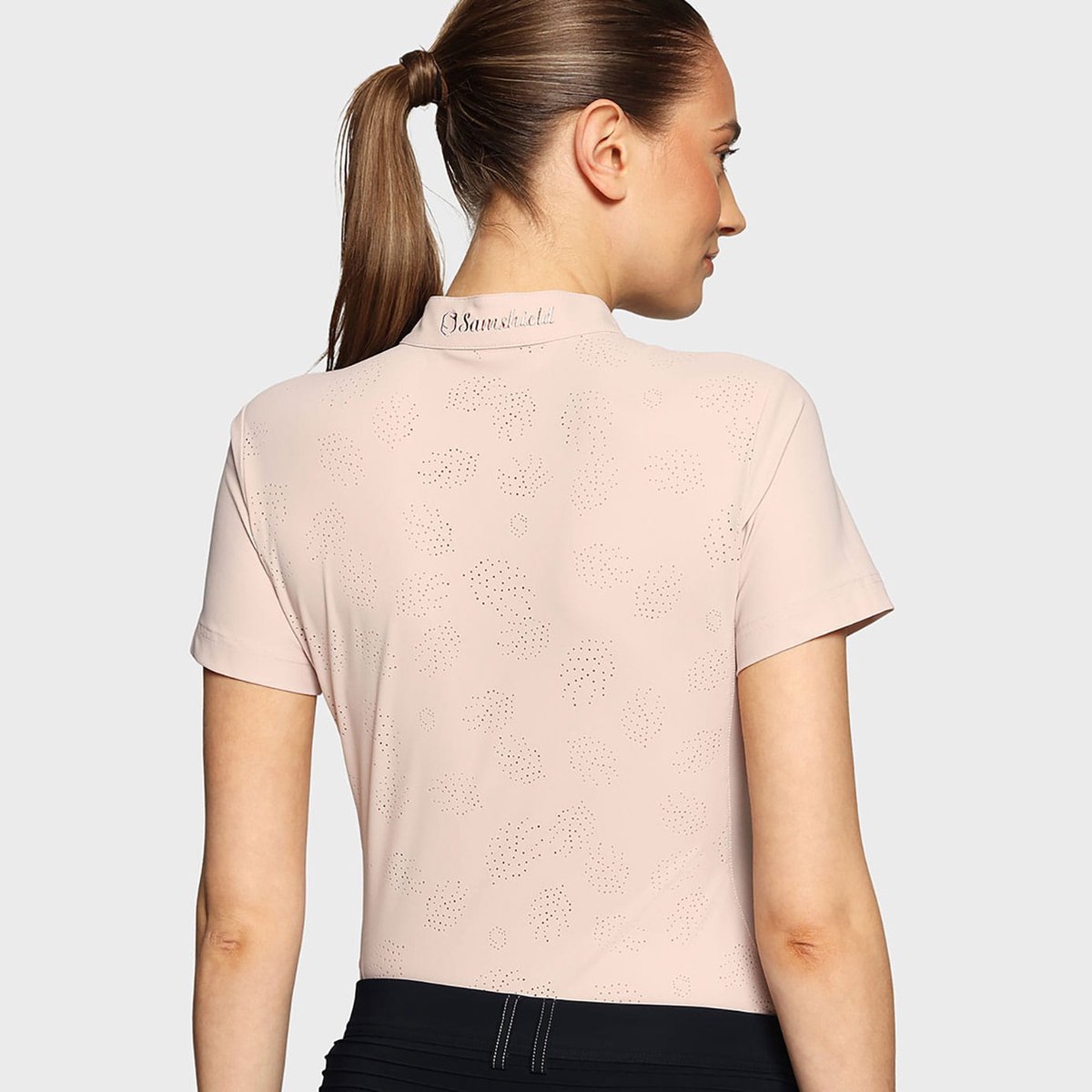 Traningstop Bella Crystal SS26 Powder Pink - S