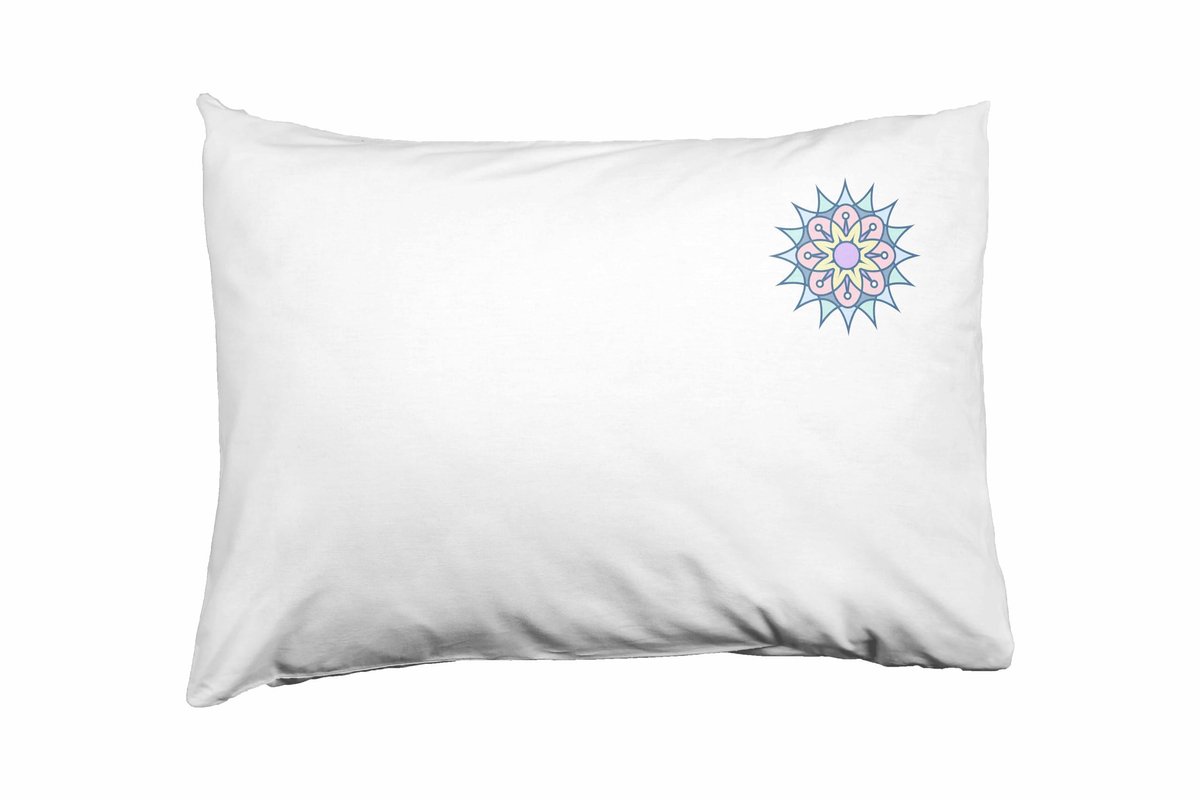 Kussenhoes, Huisdecoratie, voor bank, cafetaria, Afmeting: 50x35 cm, Kleur: Wit