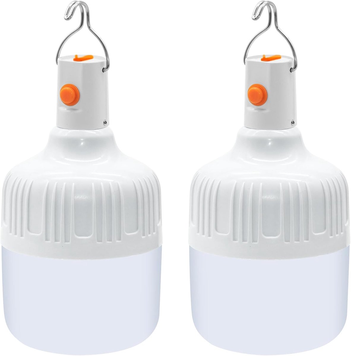 Lamp Oplaadbaar Retro Draagbare Camping Lichten LED USB 500 lumens, Tentlamp Haak IPX4 Waterdicht, Lantaarn voor Outdoor, Camping, Noodgevallen 2 Modi