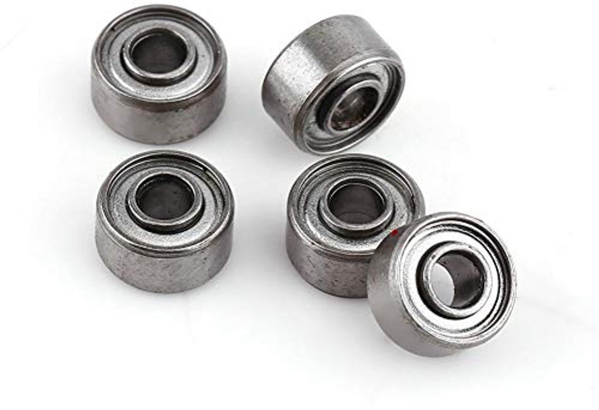 Lagers van staal, 10 stuks 693ZZ microkogellagers met diepe keel van staal 3 x 8 x 4 mm dubbele paraplulagers in miniatuurvorm