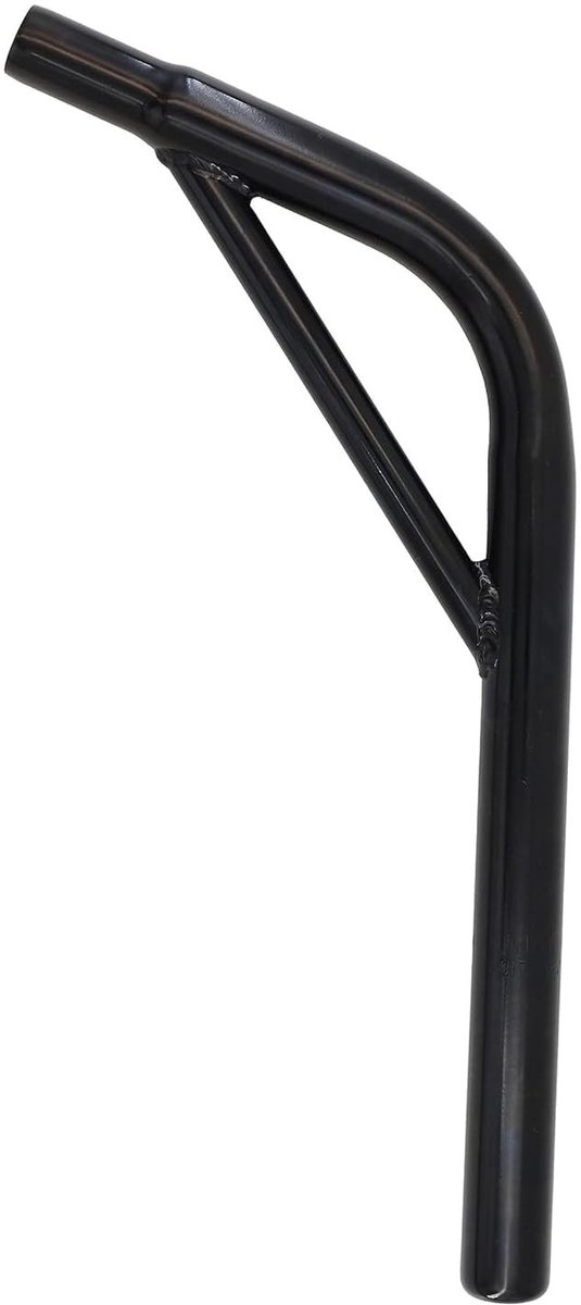Dailygoods- Zadelpen met Lay-Back Design - Stalen Zadelpen - Eenvoudige Installatie - Afmetingen 22,2/25,4/27,2 mm - Duurzaam Materiaal - Perfect voor BMX - Fiets Zadel