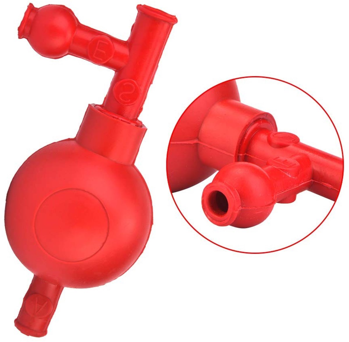 Dailygoods- Pipetta - Eenmalig gebruik - Laboratorium - Pipetflesje - Drie kleppen - Veiligheid - 0-35℃ opslag - Pipet