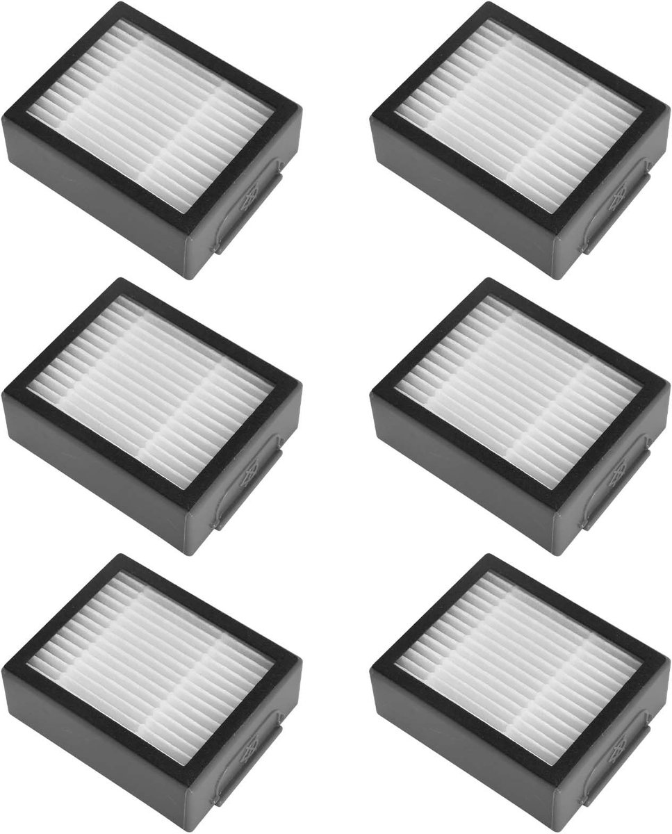 Dailygoods- Reserveaccessoires HEPA-filterset - Vervangende Filters - Accessoireset - Compatibel met iRobot Roomba - Lange levensduur - Efficiënte filtratie