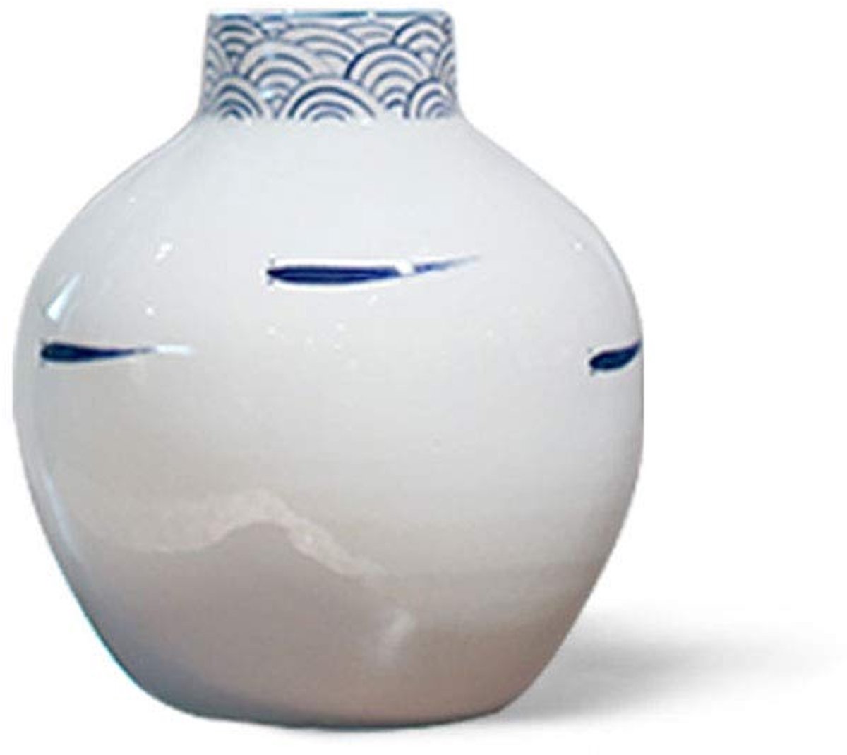 Porselein New porseleinfles Porch Living Room Decoration Ornamenten Droog Bloemstuk Ceramic Flower bloem vaas (Size : Small)