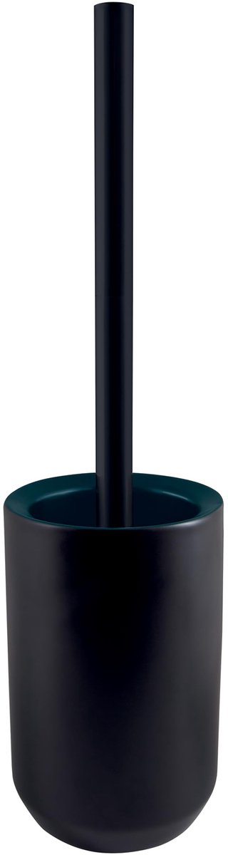 Wc-borstel toiletborstel wc-borstel Jaro aardewerk 11 x 41,5 cm - petrol zwart