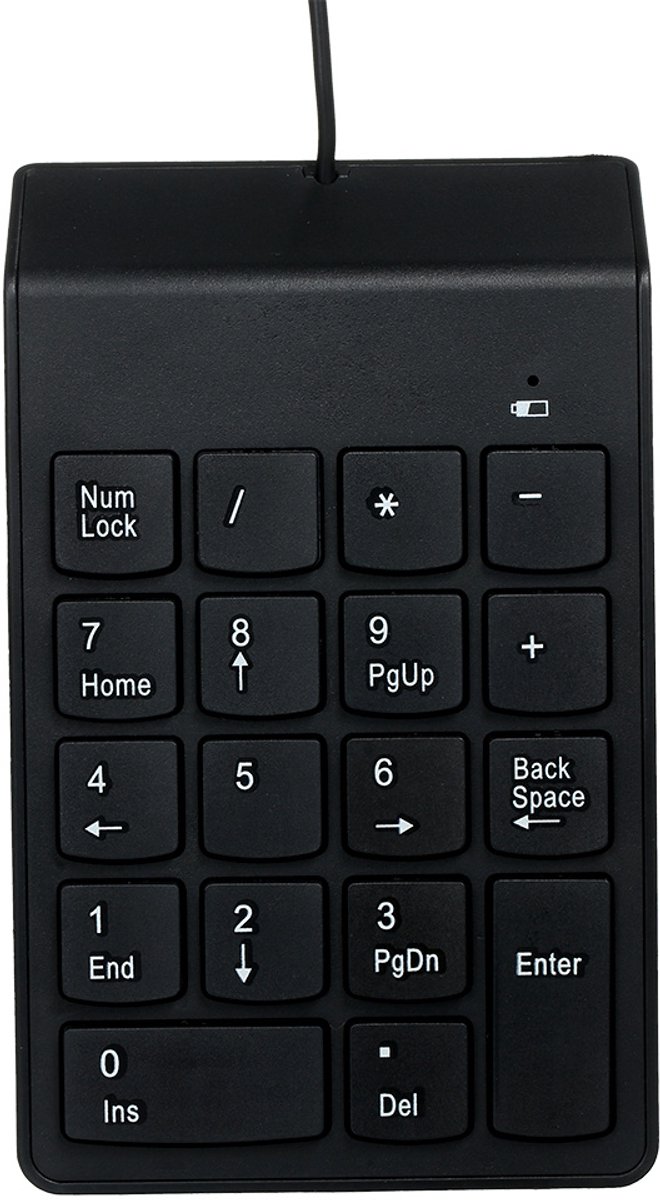 Gembird USB Numeriek Toetsenbord - Bedraad - Compact Design - Universeel Compatibel