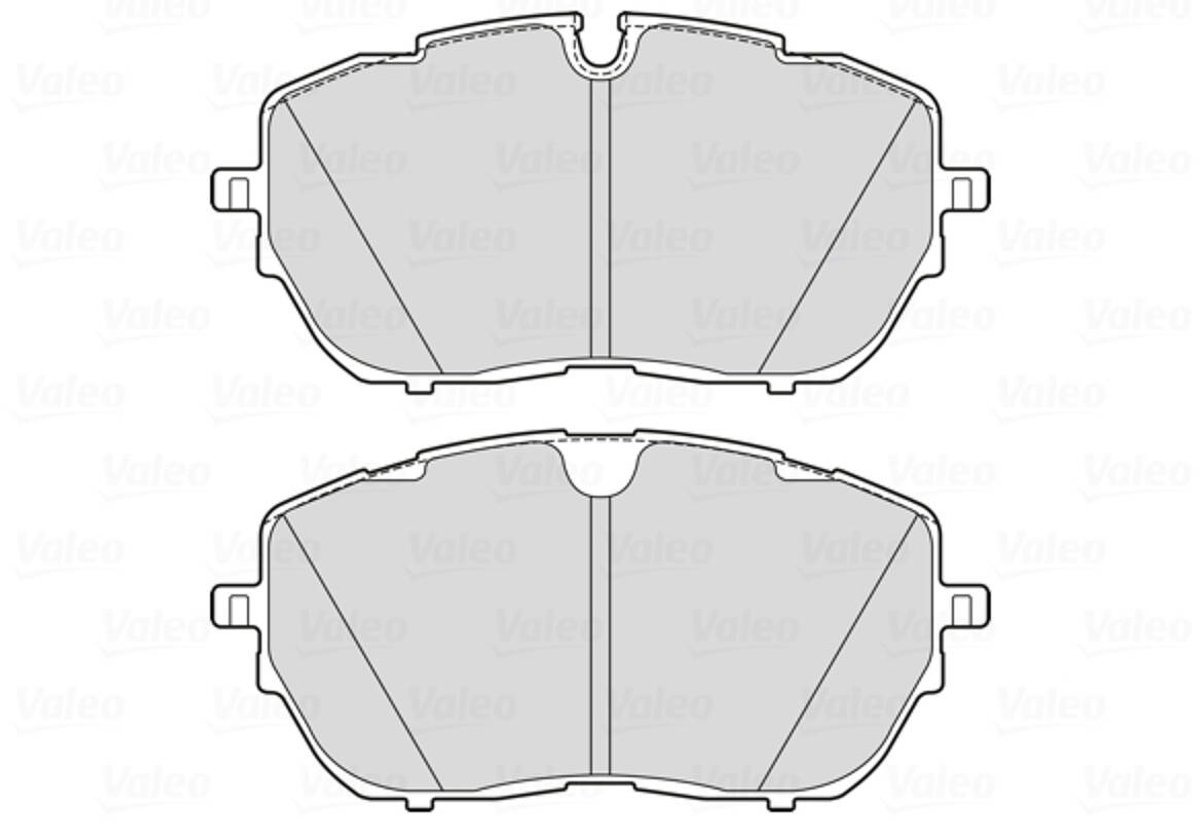 Set voorremblokken VALEO 302205
