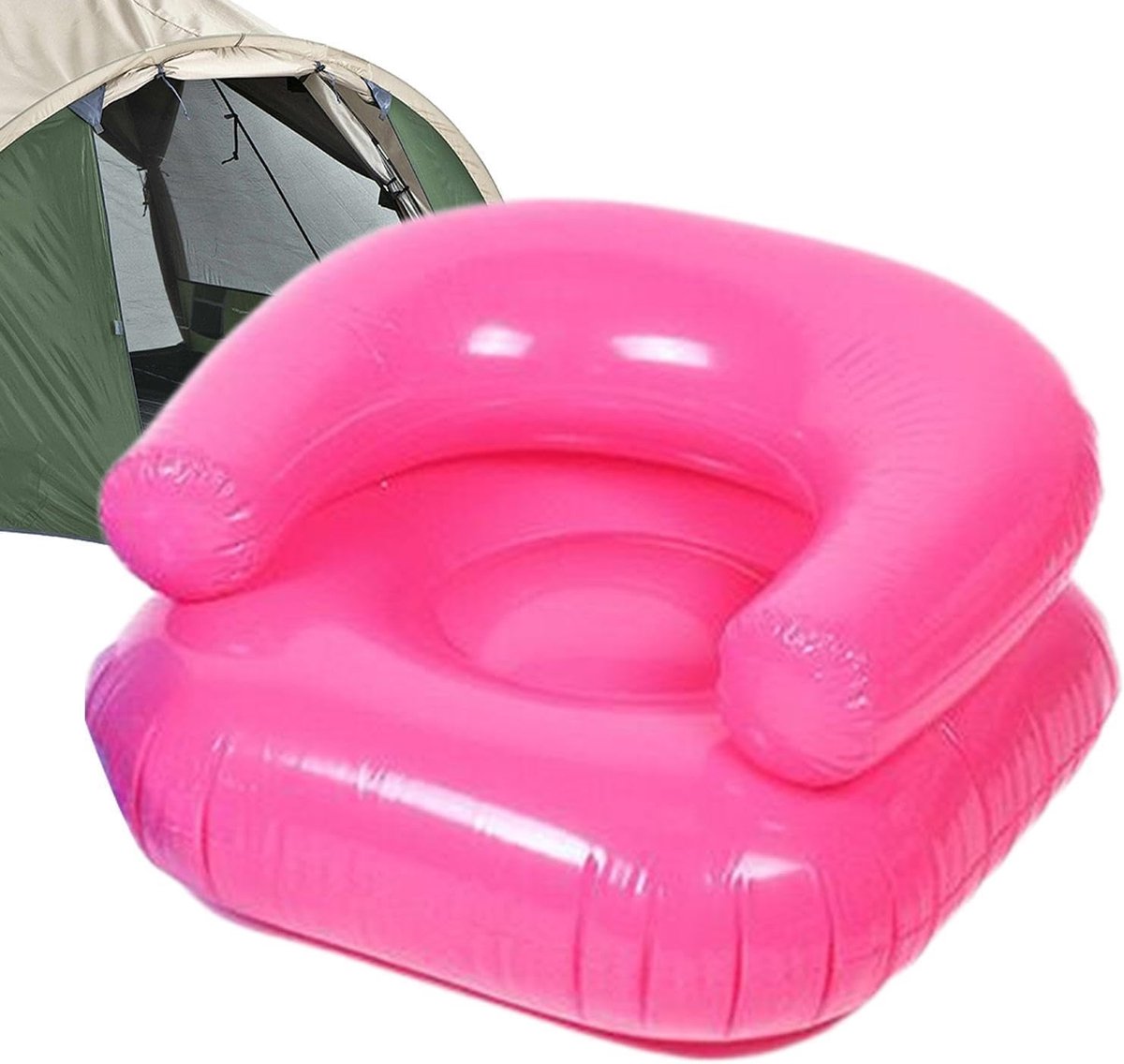Opblaasbare Lounge Stoel,Comfortabele Opblaasbare Loungestoel Meubel | Bank,Voor In De Woonkamer, In De Slaapkamer, Lezen, Buiten, Kamperen, Op Het, Zwembad, Reizen, Feest