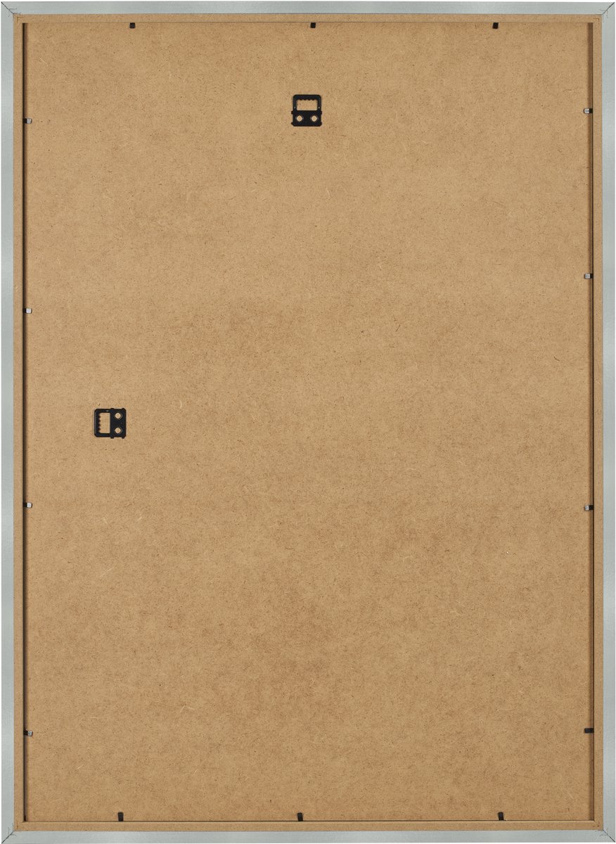 Fotolijst 48x68 cm - MDF - Aluminium Geslepen - Benno