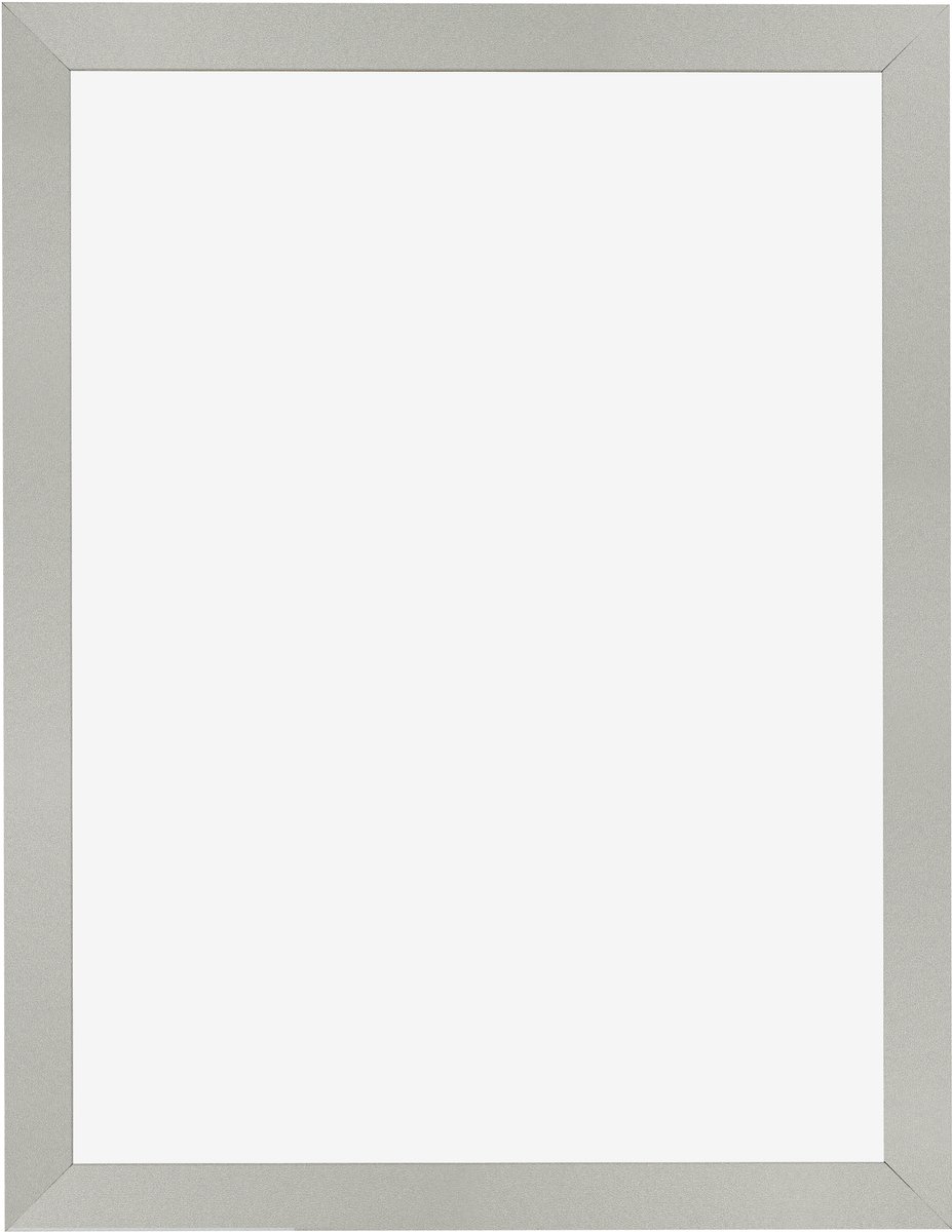 Fotolijst 30x40 cm - MDF - Zilver Mat - Benno