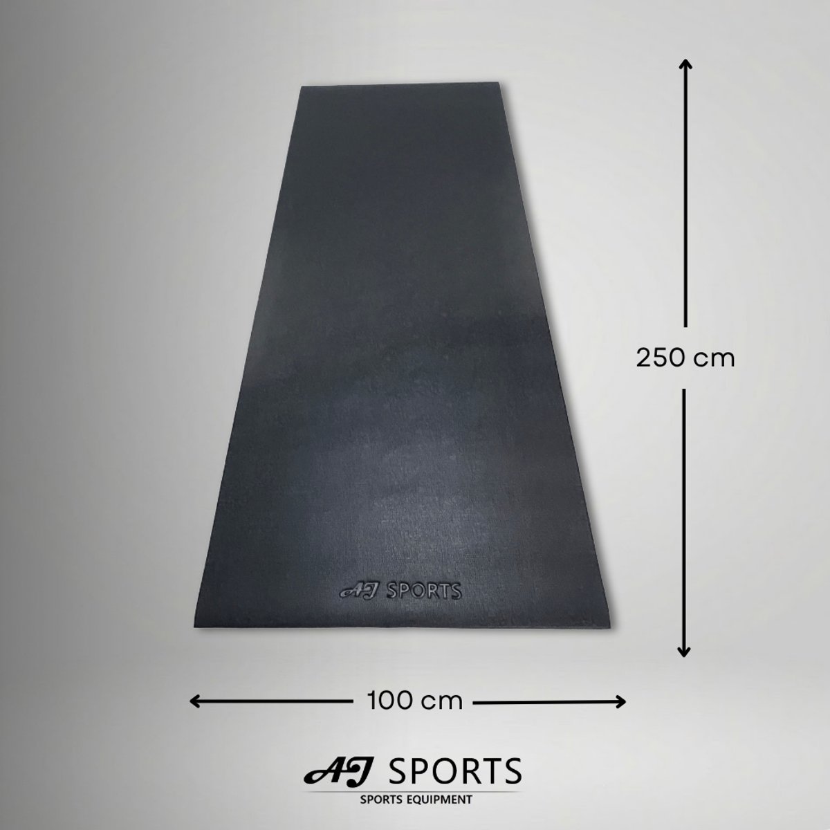 AJ-Sports Vloermat voor loopbanden - Walking Pad - 250 x 100cm thumbnail 3