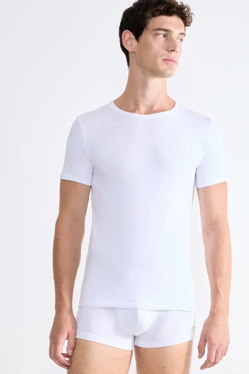 sloggi men GO ABC 2.0 O-Neck 2P Heren Ondershirt - WHITE - Maat XXL