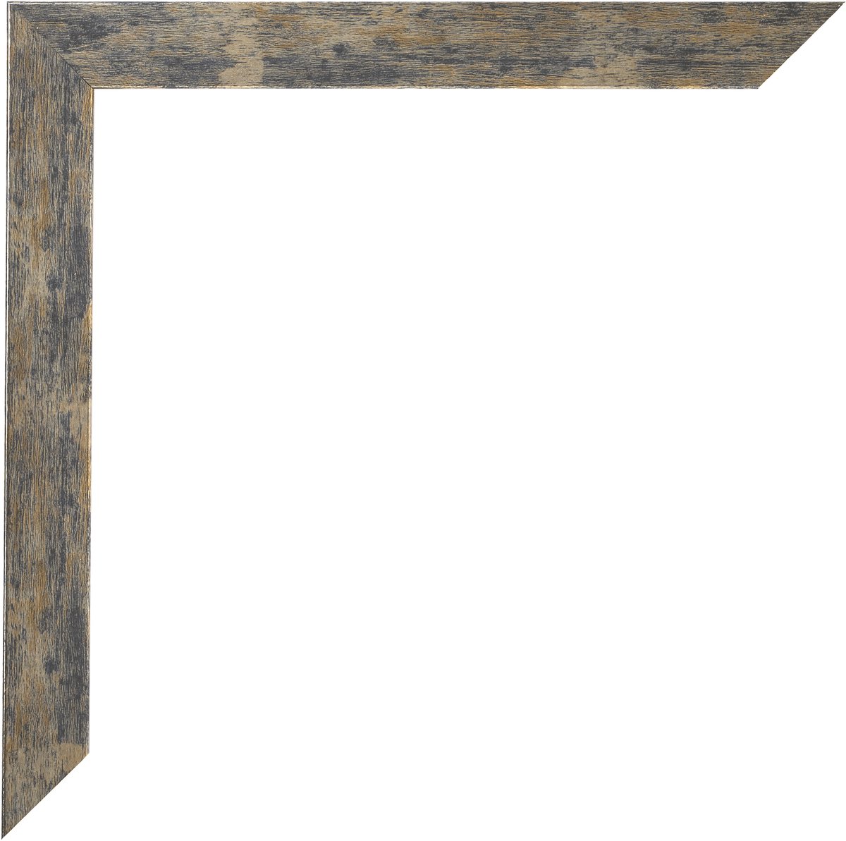 Fotolijst 18x24 cm - MDF - Blauw Goud Gemeleerd - Benno