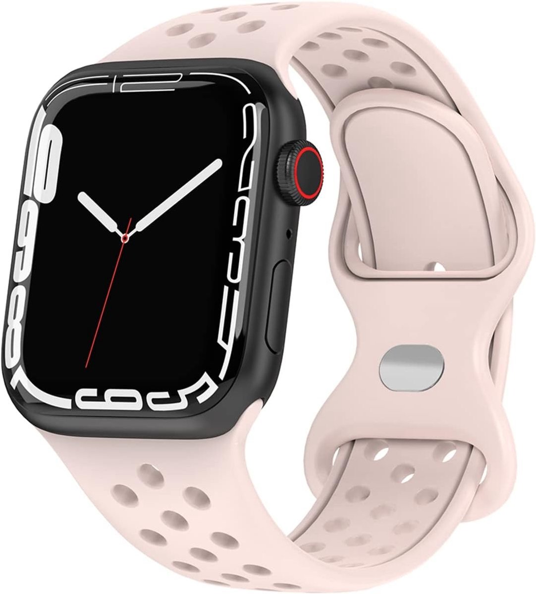 Silicone Sport Band voor Apple Watch 38mm 40mm 41mm - Vervangende Armbanden voor Ultra en Series 8, 7, 6, SE, 5, 4, 3, 2, 1 - Comfortabel en Duurzaam Design