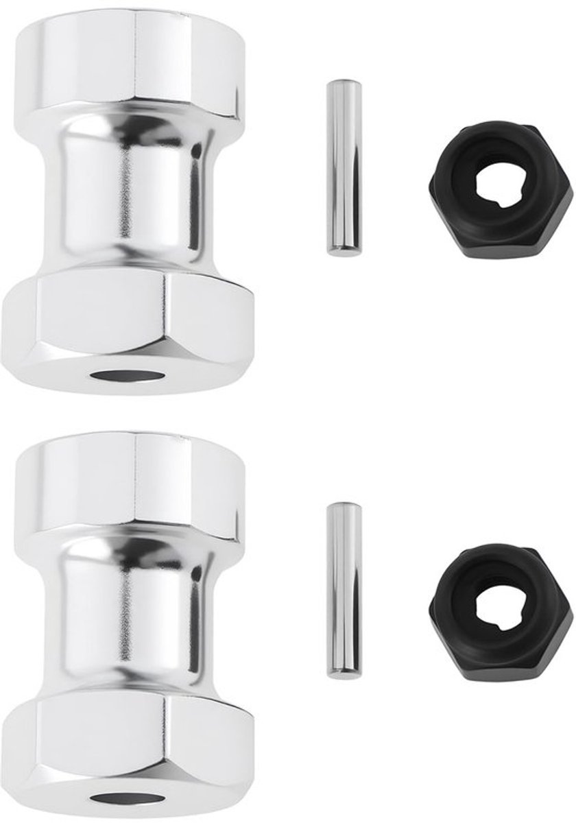 2-Delige Aluminium Wieladapter met Contramoer 53913