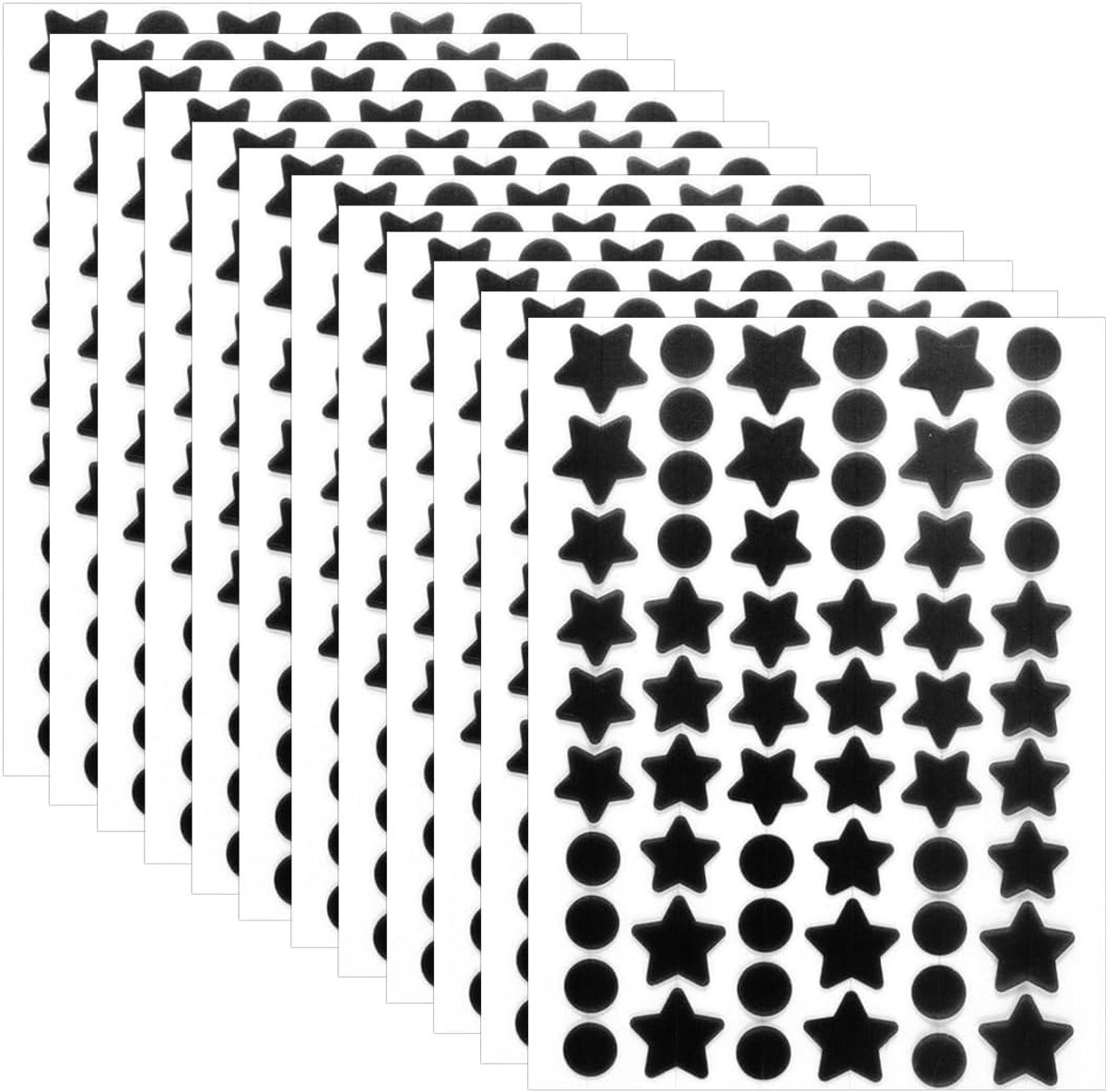 720 Stuks Zwarte Acne Verwijder Stickers voor Make-up en Feestjes - Effectieve Huidverzorging en Pimple Patch
