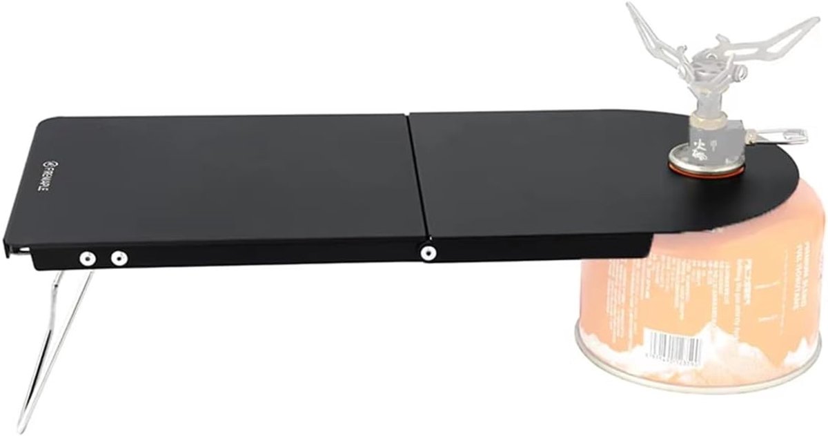 Reistafel - Aluminiumlegering - Petrel - Ultralichte Klaptafel - Voor Solo Kamperen en Backpacken