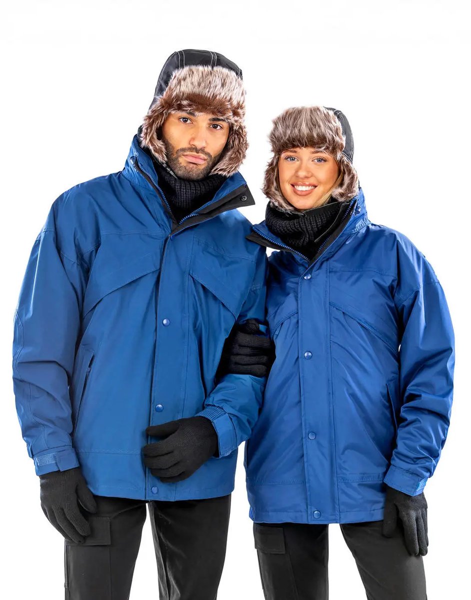 Result 3-in-1 Zip & Clip Jacket RT68 - Royal - S