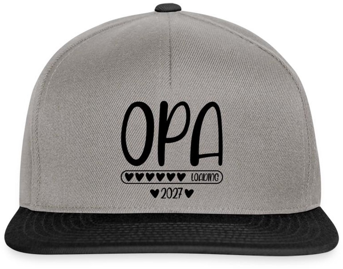 Toekomstige Opa 2027 Snapback cap