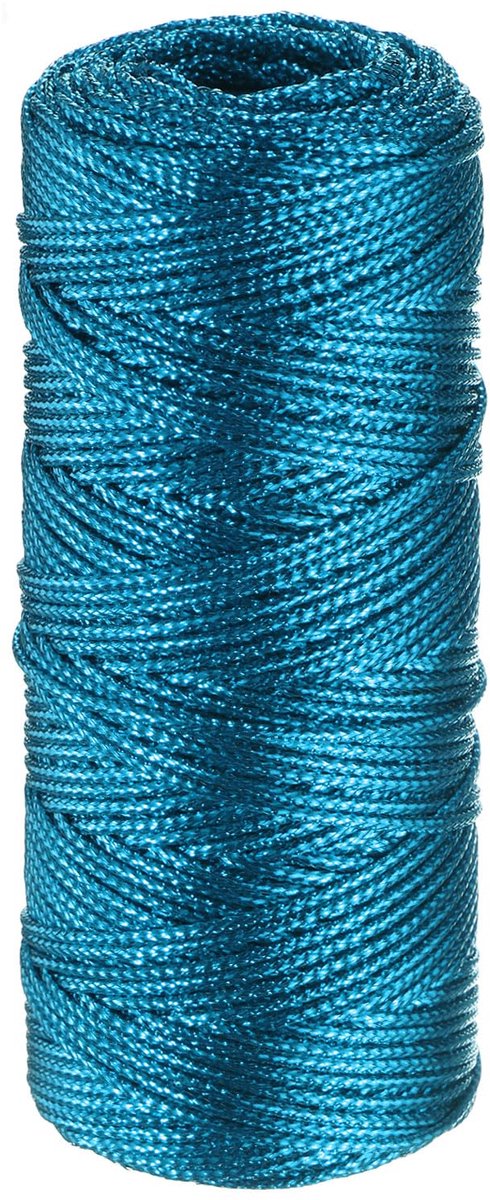 Metalen Kordel 100 Meter Blau 1,5 mm voor Creatief Gebruik