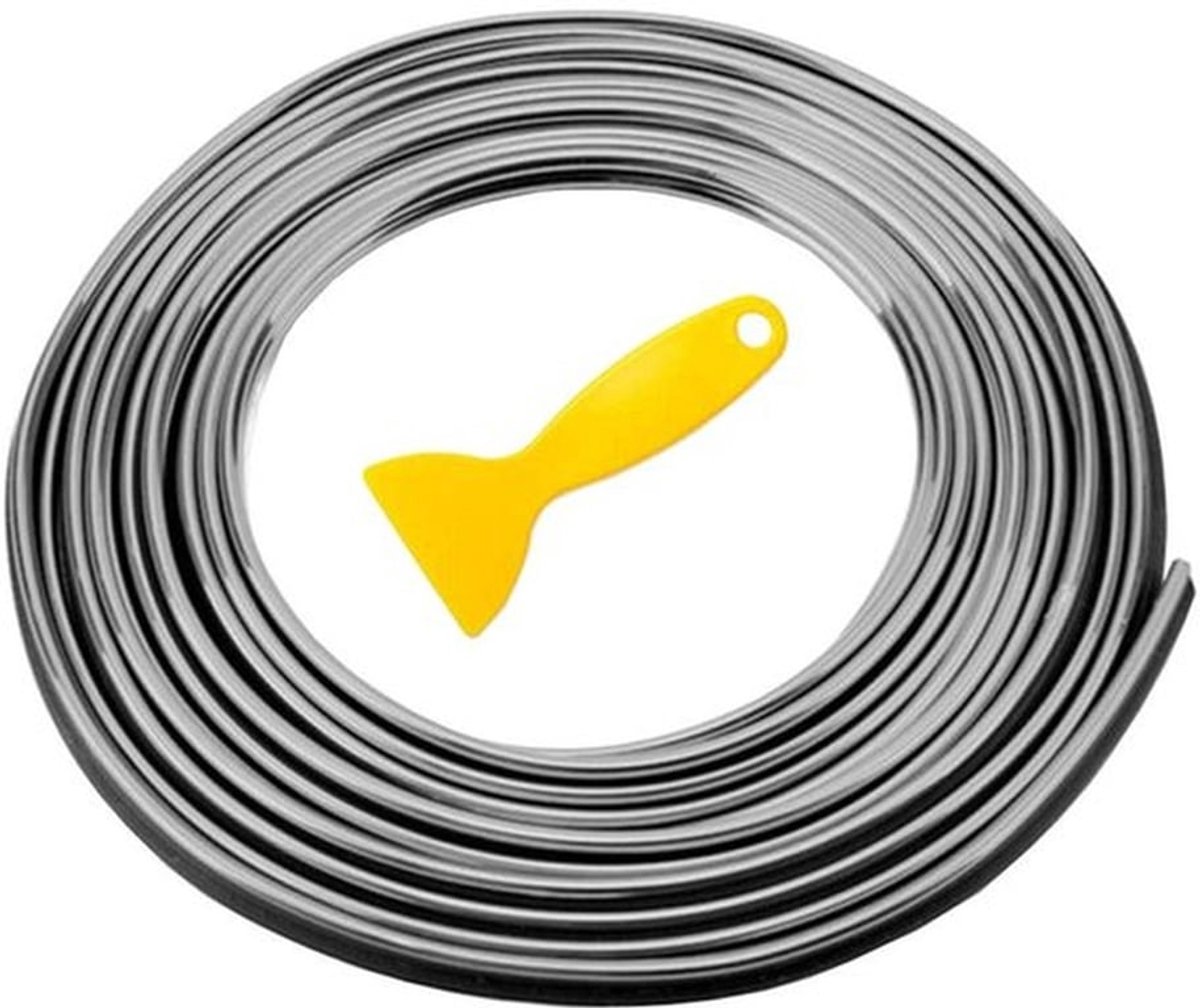 Interieurstrip Zacht PVC - Decoratieve Vuller - Flexibele Randstrip - Autobekleding - Spleetvuller - Duurzaam en Eenvoudig te Installeren - Decoratiestrook