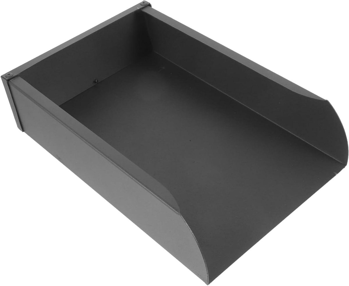 Regenwater Opvang Stoffer - Regenpijp Oplegger - Water Afvoeren - Aluminiumlegering Materiaal - 29X20CM - Donkergrijs