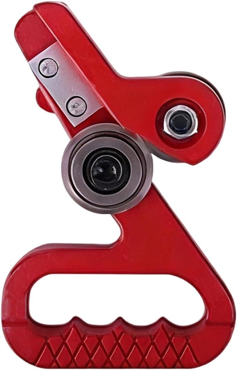 Metaalplaat Snijder - Metaalschaar Dubbelwiel - Metaal Bewerken - Gladde Snijkanten - 30 cm - Rood