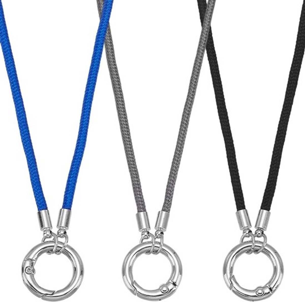 Bril Houder Ketting Set - 3 Kleuren Imitatie Lederen Bril Strap Chain voor Vrouwen