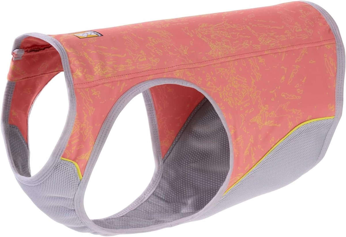 Honden Koelvest - Zomer Vest - Warm Weer - Verdampingskoeling Technologie - Maat L - Zalmroze