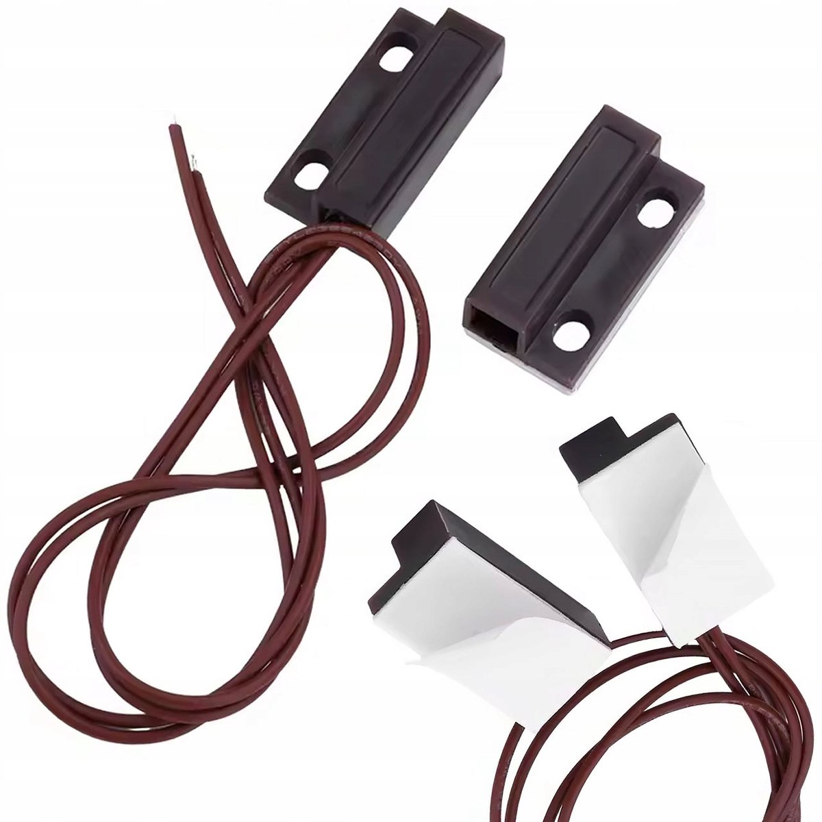 Rosfix Magnetische Contactsensor MC-38 - Normaal Open NO - Max 60V DC, 300mA