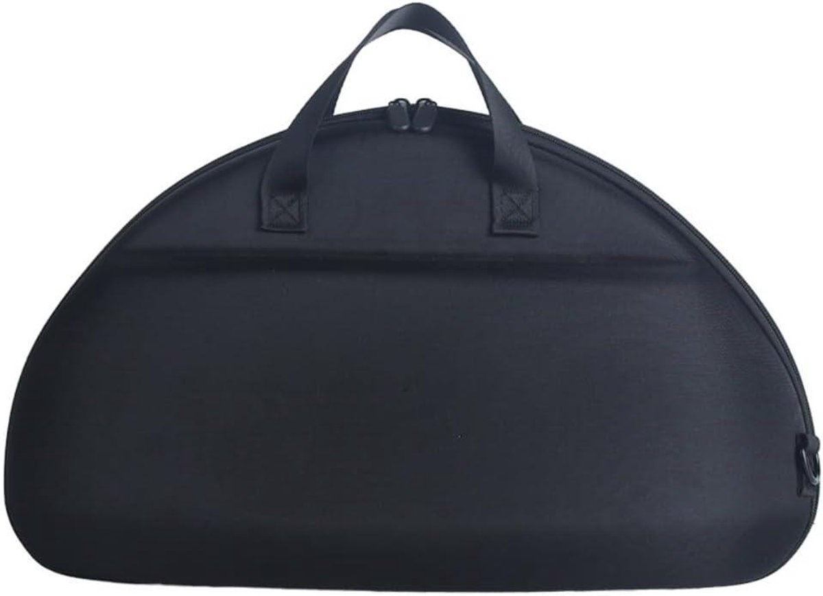 Draagbare Luidspreker Tas - Opbergkoffer Audio - Bescherming Muziek - Harde EVA Schaal - 48x30x29cm - Gevoerd Grijs