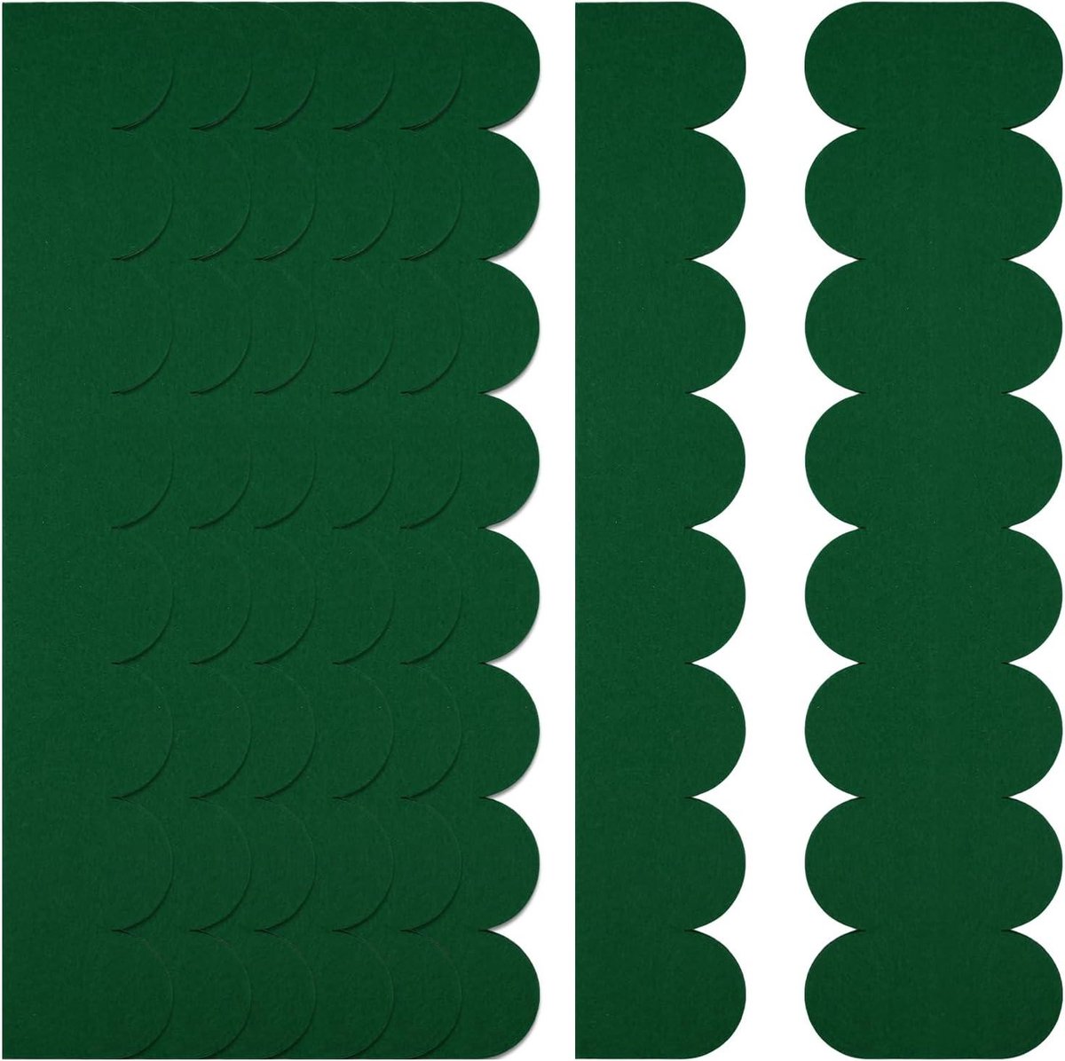 Dakshingles Set - Mini Viltshingles - Kleine Constructies Bedekken - Zelfklevend Waterdicht - 32 Stuks - Groen