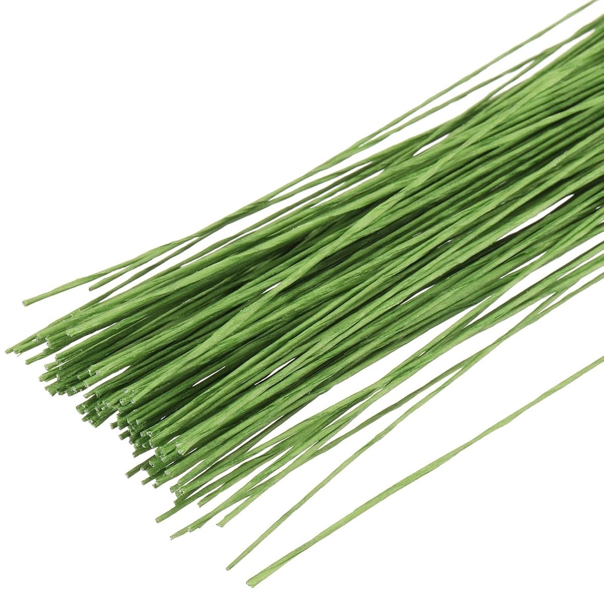 120 Stuks Bloemendraad 30 Gauge, 14 Inch Bloemstelen voor Bloemschikken, Boeketten, Wreaths en DIY Projecten