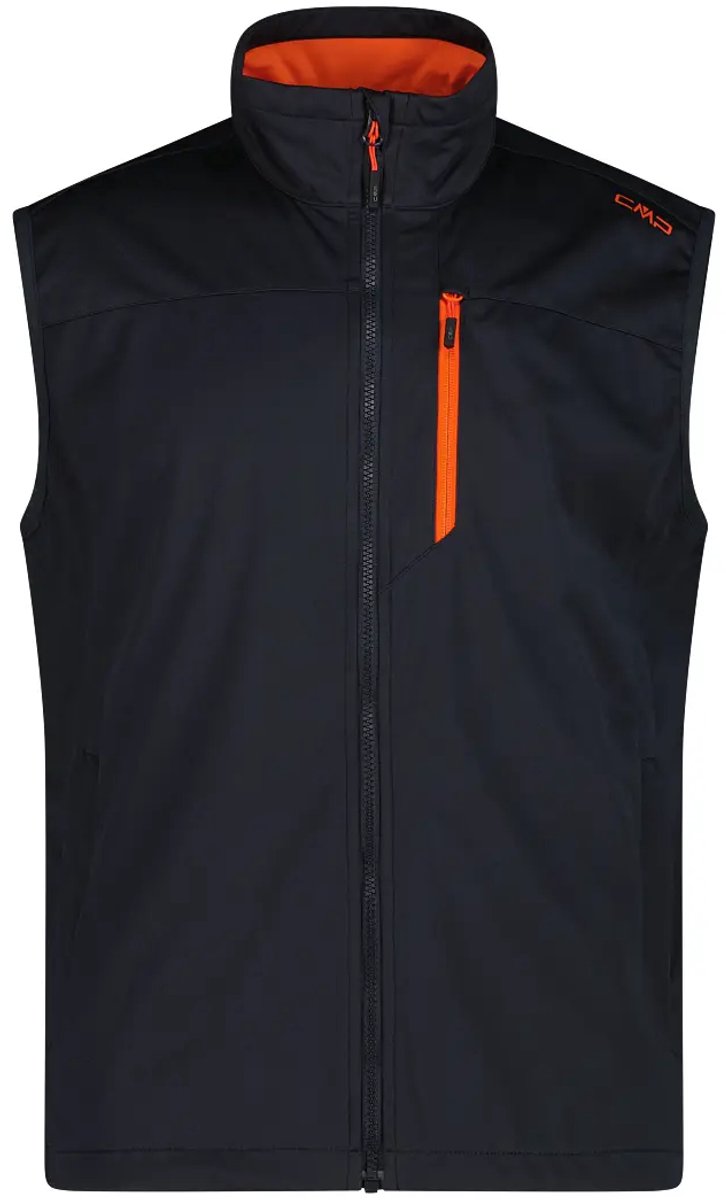 Mouwloos softshell jack CMP Antraciet